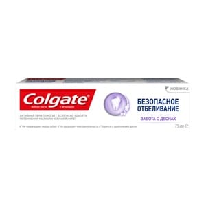 Colgate® Безпечне Відбілювання Турбота Про Ясна