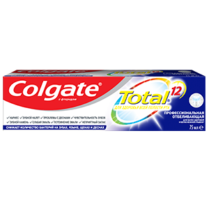 Colgate Total 12® // Професійна Відбілююча